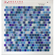 Iridium Glass Mosaic Blue Color